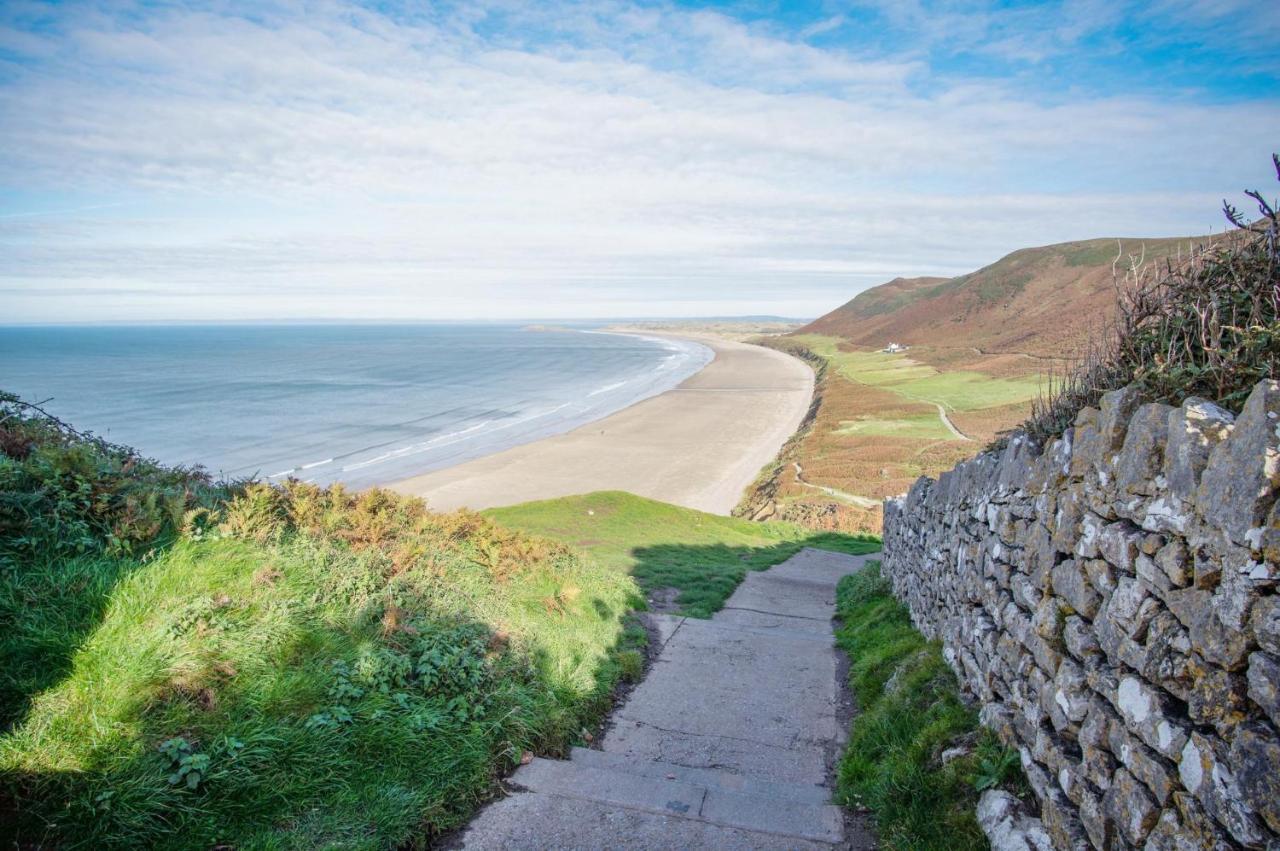 The Old School Cottage Ship Farm - 1 Bedroom - Rhossili Exterior foto